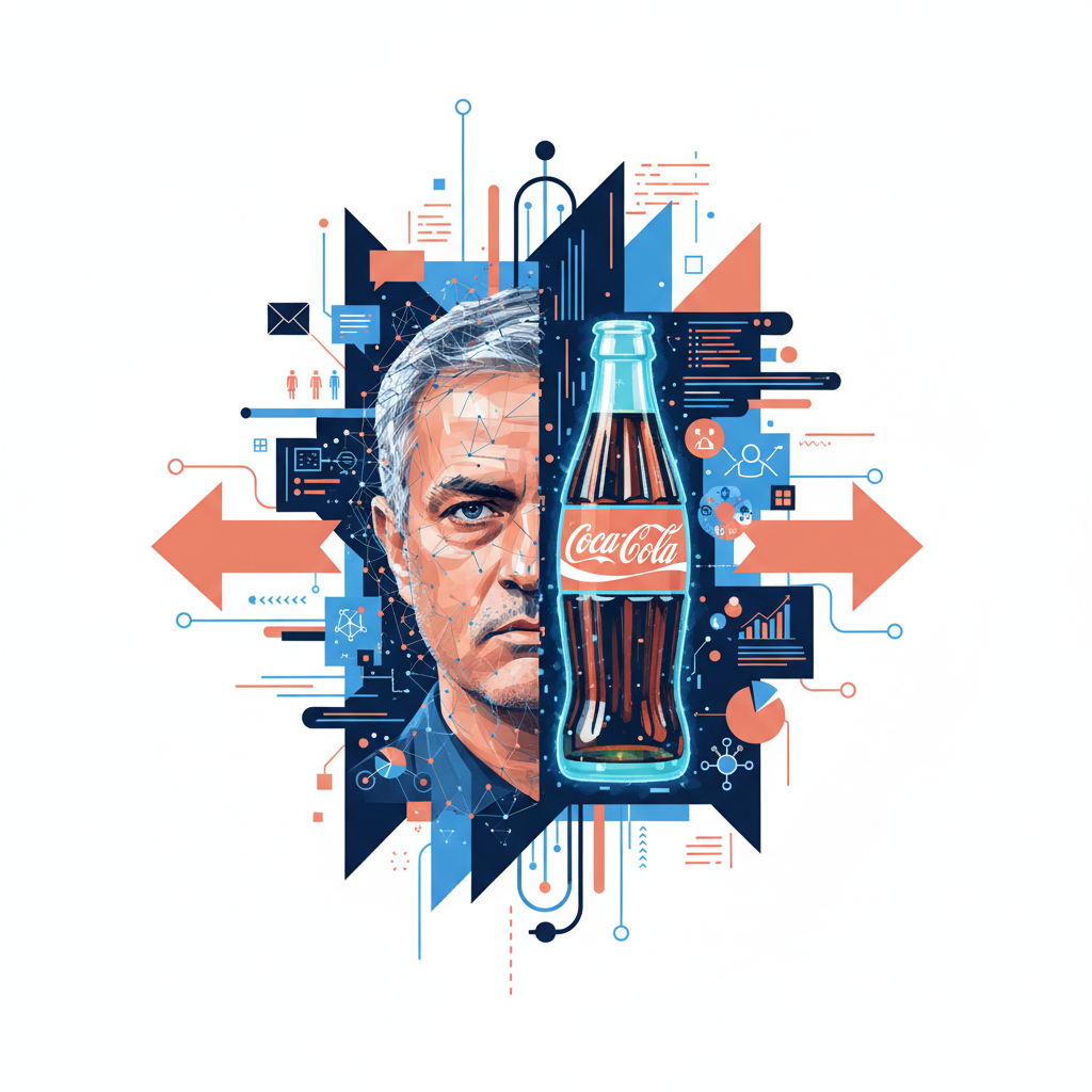 Coca-Cola’s AI-powered José Mourinho campaign could signal a shift in celebrity partnerships