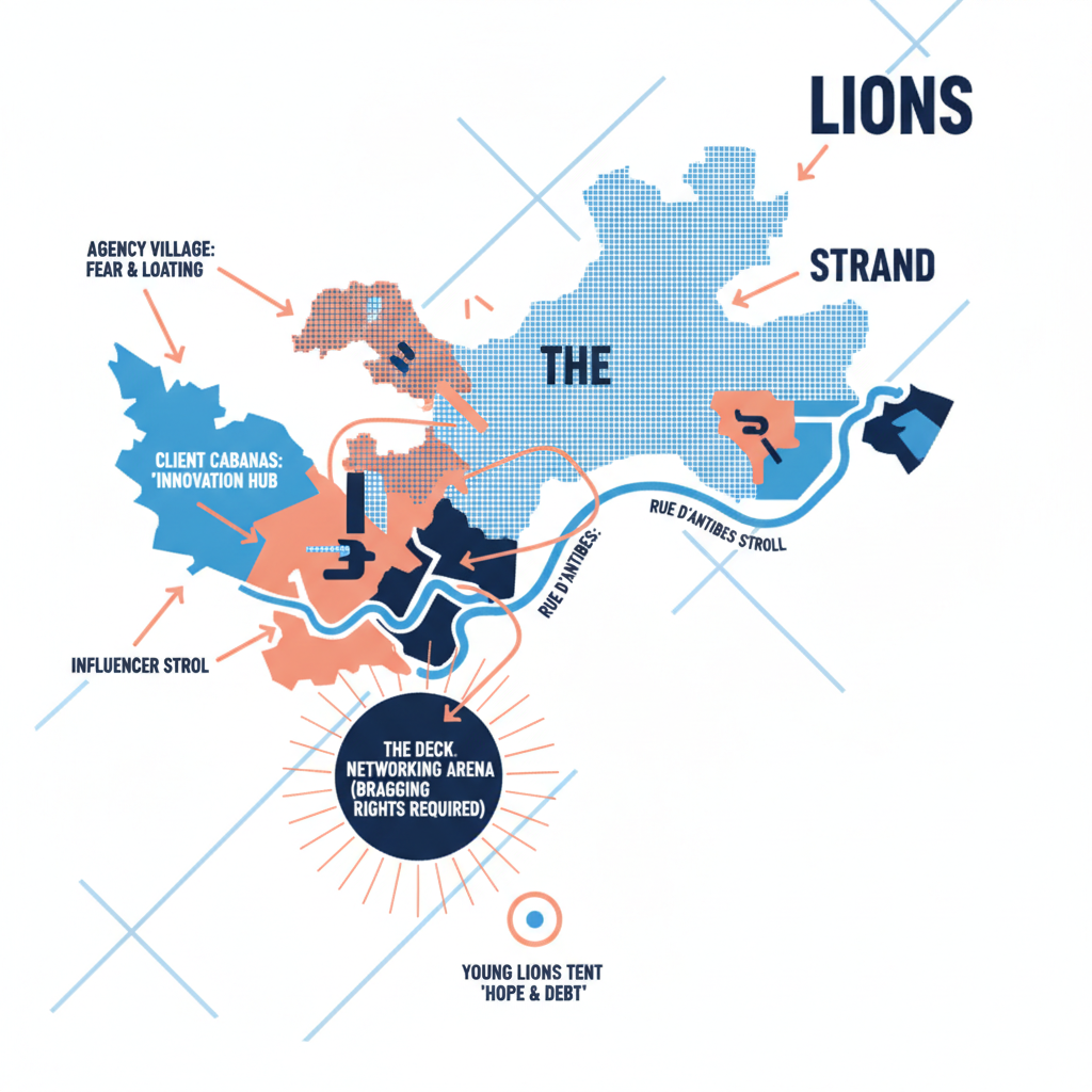 The official judgmental map of Cannes Lions 2026